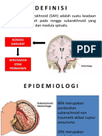 Definisi, Epid Dan Etiologi SAH