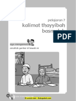 Pelajaran 7 Kaliamat Thayibah Basmalah PDF