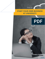 How To Start Your Own Business at University PDF
