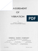Measurement of Vibration PDF