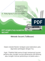 Done PPT KOMPUTASI NUMERIK