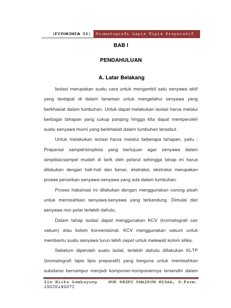 Fungsi Aluminium Foil Pada Kromatografi