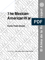 Mexican-American War Activities Worksheets