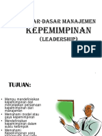 Kepemimpinan (Leading)