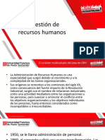 La gestión de recursos humanos