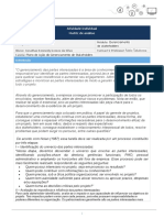 Matriz Ai Gerencimento Da Comunicacao e Stakeholders 