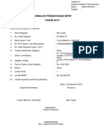 Formulir Permohonan BPRP-1