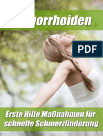 Nie Wieder Hämorrhoiden Buch PDF