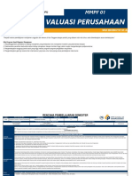 Valuasi Perusahaan Strategi Peningkatan Nilai