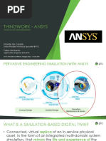 06 Thingworx Ansys PTC Davide de Cesaris PDF