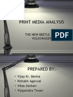 Print Media Analysis