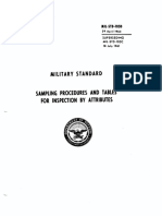 Mil STD 105D PDF