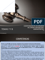 TEMAS 7 Y 8. COMPETENCIAS ÓRGANOS DE LA JURISDICCIÓN C A V.2 Bis