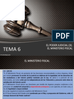 Tema 6. El Poder Judicial. El Ministerio Fiscal 3