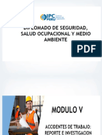 Modulo V Investigación de Accidentes