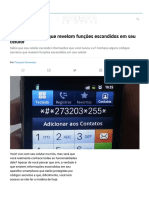Códigos Secretos Que Revelam Funções Escondidas em Seu Celular