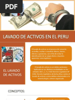 Etapas del Lavado de Activos | PDF | Lavado de dinero | Dinero