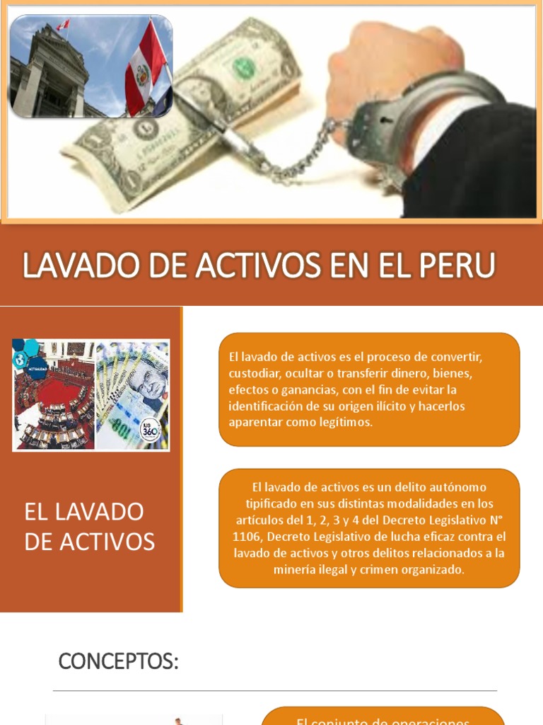 Etapas Del Lavado de Activos | PDF | Lavado de dinero | Economias
