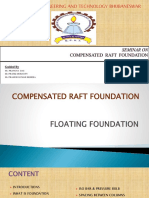 Compensated Raft Foundation for Structures in Soft Soils