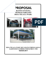 Proposal Terop Telaga Waru