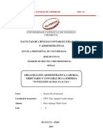 Informe Prácticas Pre - Profesional Terminado Thalia Uladech PDF