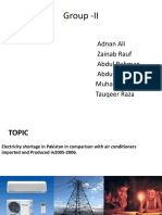 Group - II: Adnan Ali Zainab Rauf Abdul Rehman Abdul Samad Muhammad Kashif Tauqeer Raza