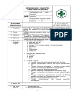 Sop Screening Hiv Kelompok Resti