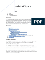 Qué Es Estadística PDF