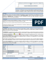 Sgi-Fo-29 Plan de Emergencia Especifico