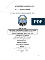 Tesis Sobre Comportamiento Hidraulico Del Sistema de Drenaje Pluvial