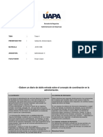 Coordinación: esencia de la administración