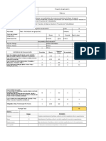 Rúbrica - Proyecto de Aplicación - Prefactibilidad - AVANCE 1