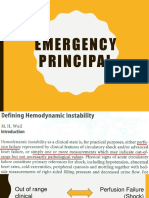 Emergency Basic Principal