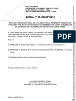 Edital N 154cgcp2019 - Divulga o Resultado Final Da Avaliacao Fisica 737