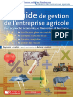 Guide de Gestion de L'entreprise Agricole