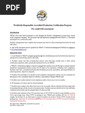 2019-01 WRAP Pre-Audit Self-Assessment English Fillable PROTECTED.docx