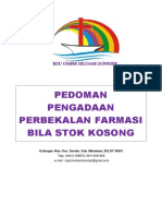 Pedoman Pengadaan Perbekalan Farmasi Bila Stok Kosong