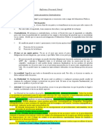 1era. Parte Art. 1 Al 121 Derecho Procesal Penal