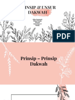 Prinsip Unsur Dakwah