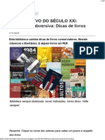 O SUBVERSIVO DO SÉCULO XXI - Biblioteca Subversiva - Dicas de Livros