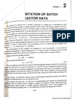 Interpretation of Batch Reactor