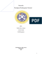 Pancasila Sebagai Paradigma Pembangunan Nasional