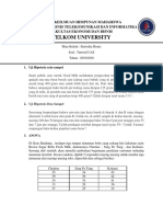 Tutorial Class - Statistika Bisnis UAS