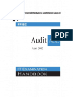 FFIEC - ITBooklet - Audit - Very Useful