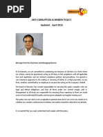 ABC Policy and Due Diligence Guidelines | PDF | Bribery | Due Diligence