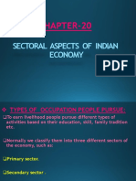 Sectoral Aspects of Indian. Chapter20