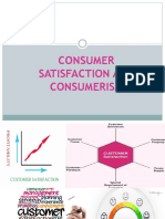 Consumer Satisfaction and Consumerism [Autosaved]