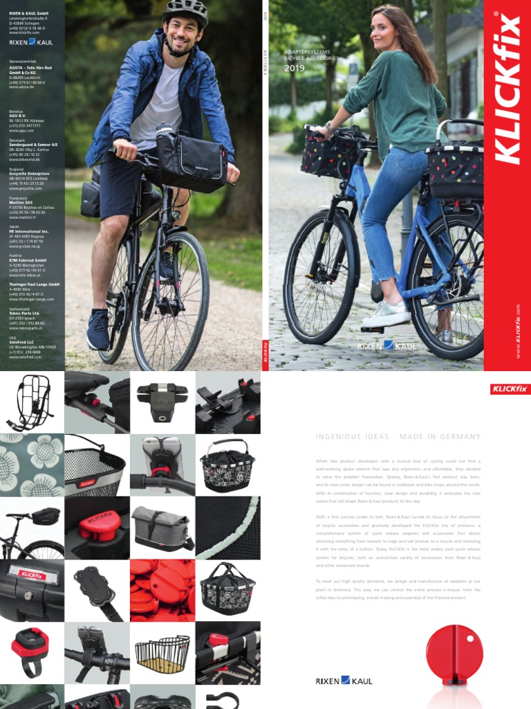 Rixen & Kaul Klickfix Reisenthel Bikebasket Hopi incl Adapter 