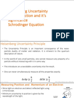 6.uncertainty Principle, Wave Function, and Schrodinger Equation