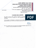 CGPA To Percentage Certificate PDF